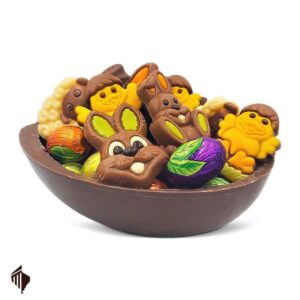 Μισό Σοκολατένιο Πασχαλινό Αυγό 500g