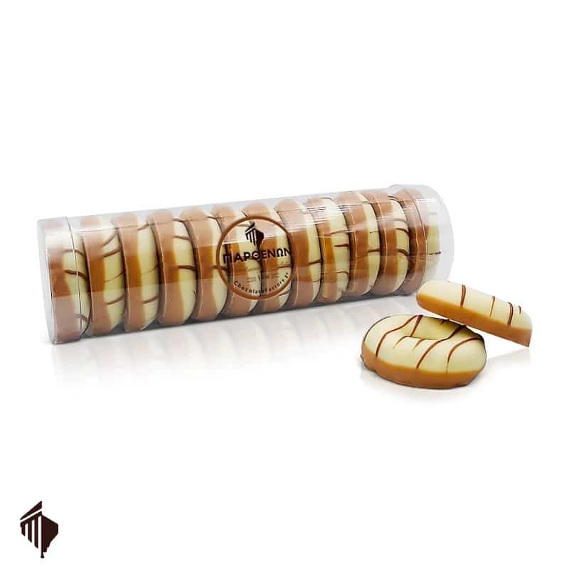 Σοκολατάκια Donuts Praline White - Image 2