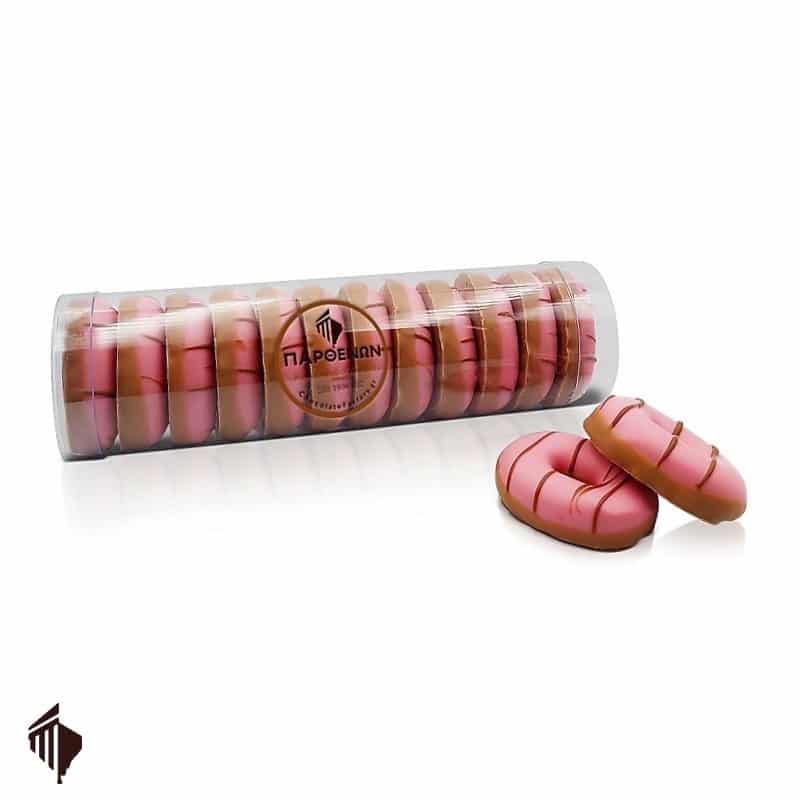 Σοκολατάκια Donuts Strawberry - Image 2