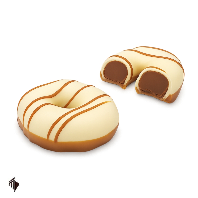 Σοκολατάκια Donuts Praline White