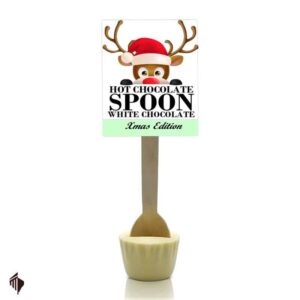 Xmas Chocolate Spoon Λευκή Σοκολάτα
