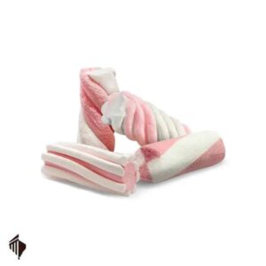 Marshmallow Twist Λευκό Ροζ