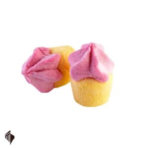 Marshmallows Cupcakes 3D