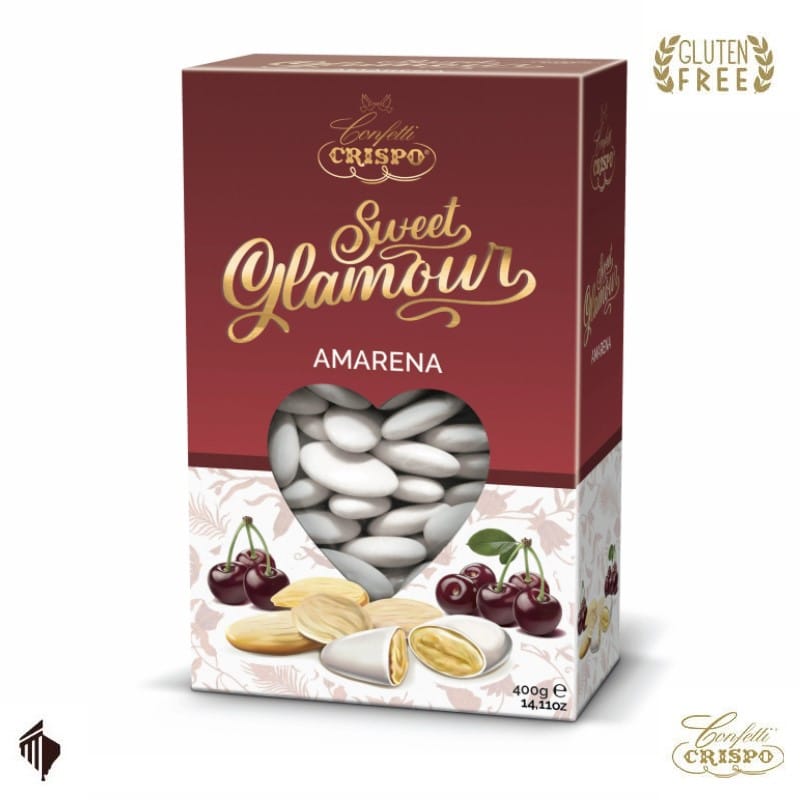 Κουφέτα Sweet Glamour Λευκά Βύσσινο Amarena - Image 2