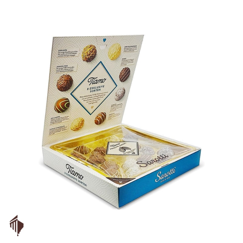 Tiamo Alcohol Truffles Gift Box 200g - Image 2