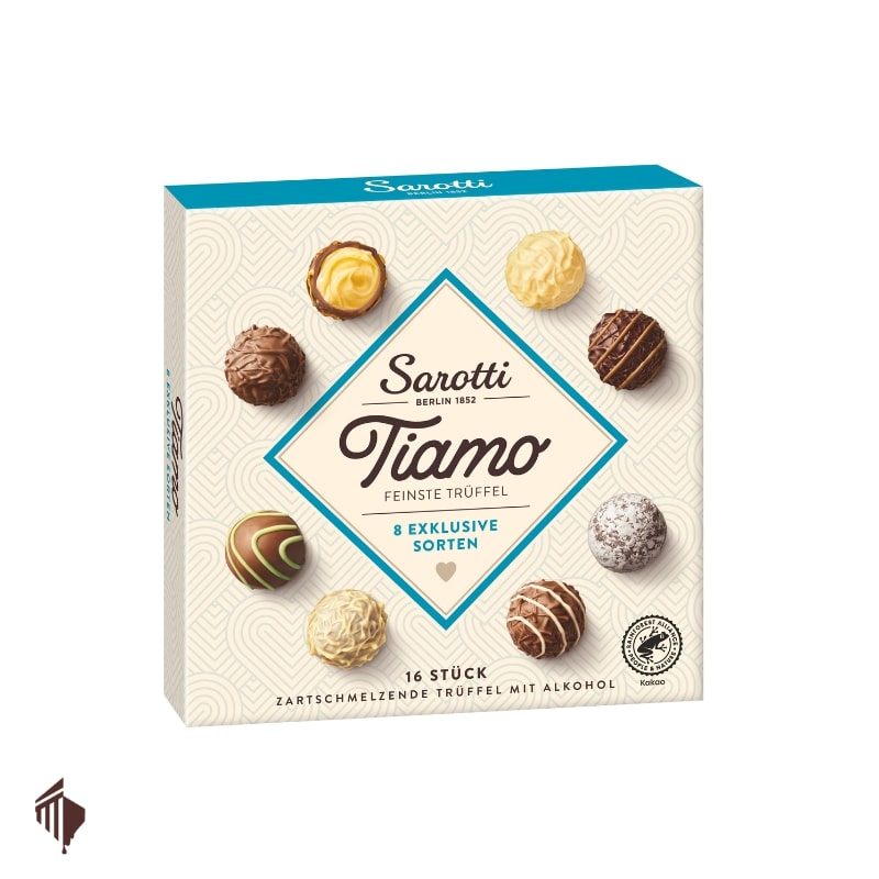 Tiamo Alcohol Truffles Gift Box 200g