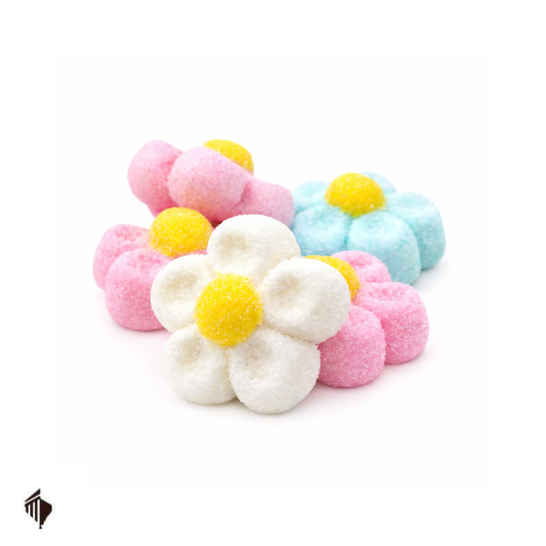 marshmallow μαργαρίτα 3D mix σε παστέλ χρώματα για candy bar βάπτισης